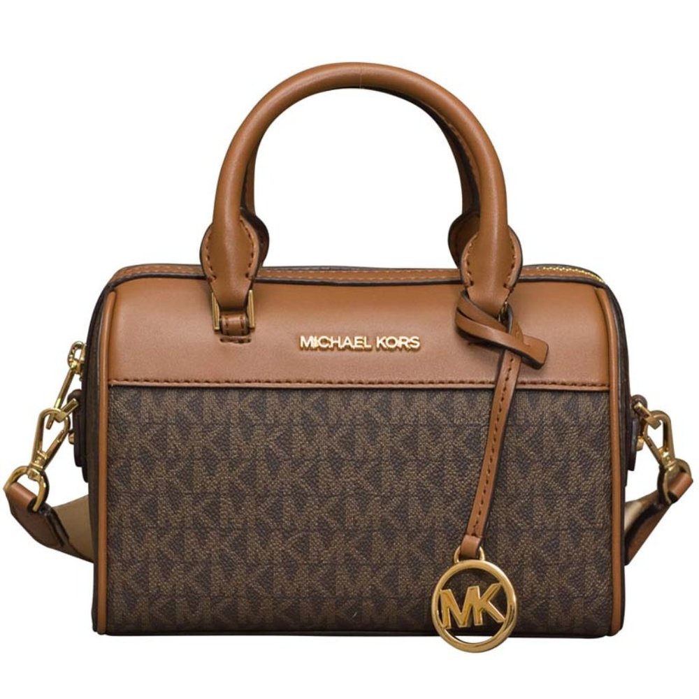 Michael Kors XS Travel Duffle Xbody Bag in Brown